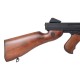 Snow Wolf Thompson M1A1 (AEG) WOOD, A classic SMG icon rebuilt in wood and steel for full-auto performance